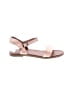 Steve Madden Luxe 100% Leather Pink Sandals Size 10 - photo 1