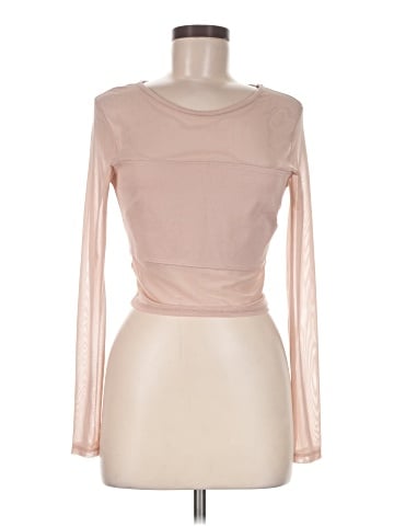 Charlotte Russe Long Sleeve T-Shirt (view 1)