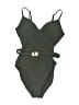 Tory Burch 100% Nylon Solid Green One Piece Swimsuit Size S - photo 1
