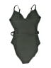 Tory Burch 100% Nylon Solid Green One Piece Swimsuit Size S - photo 2