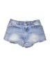 Tractr Blue Denim Shorts Size 10 - photo 1