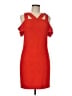 Sandro Red Cocktail Dress Size Med (2) - photo 1