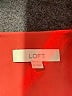 Ann Taylor LOFT 100% Polyester Orange Short Sleeve Blouse Size XS - photo 7