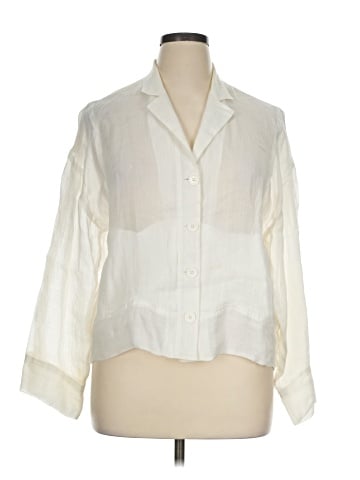 DKNY 3/4 Sleeve Blouse (view 1)