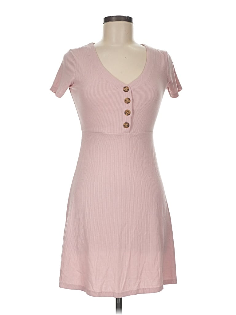Pre-owned Pink Rose Casual Dress In Pink