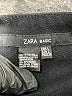 Zara Basic Solid Black Formal Skirt Size L - photo 4
