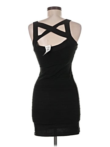 Planet Gold Cocktail Dress (view 2)