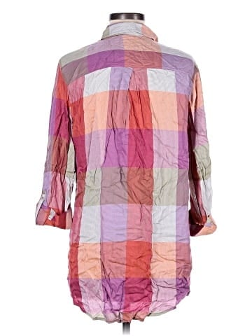 Cato 3/4 Sleeve Button-Down Shirt (view 2)