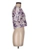 Adidas Purple Short Sleeve Turtleneck Size M - photo 4