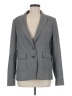 Banana Republic 100% Polyester Chevron-herringbone Gray Blazer Size 12 - photo 1