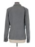 Banana Republic 100% Polyester Chevron-herringbone Gray Blazer Size 12 - photo 2