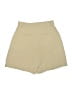 Wilfred 100% Polyester Solid Tan Khaki Shorts Size 6 - photo 2
