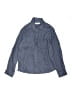 Zara Solid Blue Long Sleeve Button-Down Shirt Size 11 - 12 - photo 1
