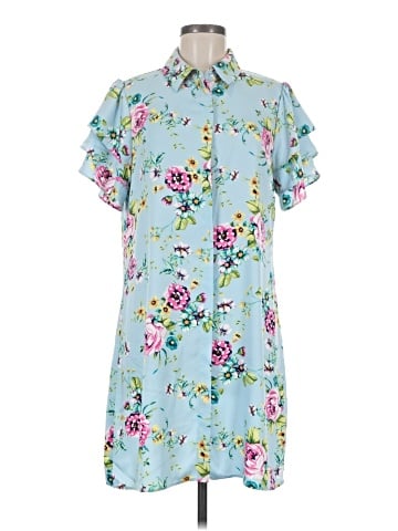 Laundry by Shelli Segal Short Sleeve Blouse (view 1)