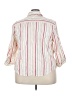 Rafaella 100% Polyester Stripes Ivory 3/4 Sleeve Blouse Size 22 - photo 2