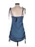 Glassons 100% Polyester Blue Casual Dress Size 10 - photo 2
