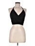 Garage Black Halter Top Size M - photo 1