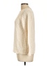 L.L.Bean 100% Cotton Solid Ivory Pullover Sweater Size L - photo 5