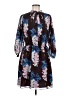 Ann Taylor 100% Polyester Print Brown Casual Dress Size M - photo 1