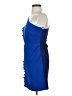Sandro 100% Polyester Color Block Blue Cocktail Dress Size Sm (1) - photo 5