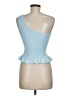 Gaze Blue Sleeveless Top Size M - photo 2