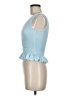 Gaze Blue Sleeveless Top Size M - photo 5