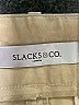 Slacks & Co Tan Khakis Size 27 waist - photo 6