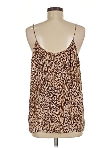 Tucker Sleeveless Silk Top (view 2)