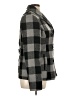 Rampage 100% Polyester Plaid Gray Coat Size XL - photo 4