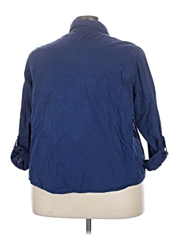 Metropolitan 3/4 Sleeve Button-Down Shirt (view 2)