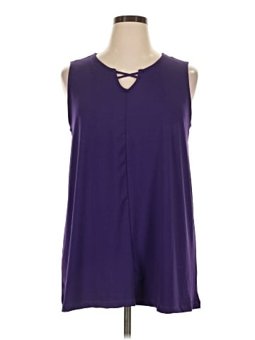 SUPREMA Essentials by Catherines Sleeveless T-Shirt (view 1)