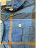 Burberry 100% Cotton Plaid Blue Button Down 9-12 MO / 12 MO - photo 6
