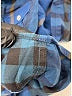 Burberry 100% Cotton Plaid Blue Button Down 9-12 MO / 12 MO - photo 5