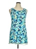Logo Layers Blue Cocktail Dress Size XL - photo 1