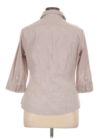 Riders by Lee 3/4 Sleeve Button-Down Shirt (view 2)