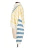 STAUD Color Block Yellow Pullover Sweater Size L - photo 5