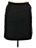 Attention Solid Black Casual Skirt Size 14 - photo 1