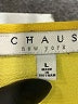 Chaus Yellow 3/4 Sleeve Blouse Size L - photo 7