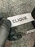 Clique 100% Polyester Black Long Sleeve Polo Size M - photo 4
