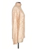 Moda International Tan Long Sleeve Top Size L - photo 4