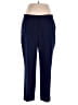 Anne Klein Solid Blue Dress Pants Size 10 - photo 1