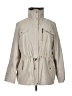 JM Collection 100% Polyester Gray Raincoat Size XL - photo 1