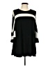 I.C. By Connie K Black 3/4 Sleeve Top Size L - photo 1