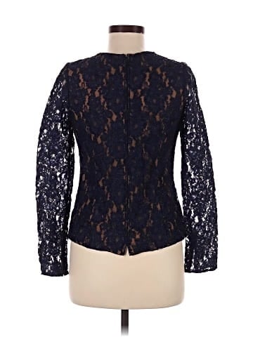 Carmen Marc Valvo Long Sleeve Top (view 2)
