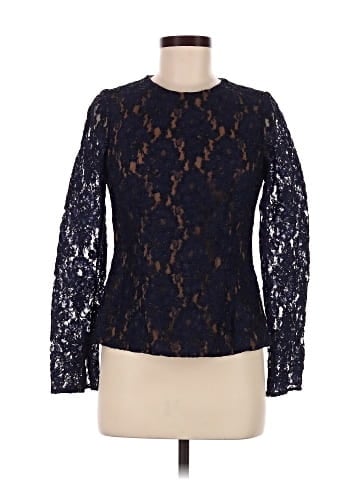 Carmen Marc Valvo Long Sleeve Top (view 1)