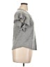 Ann Taylor LOFT Gray Short Sleeve Top Size XL - photo 4