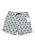H&M 100% Polyester Print Blue Board Shorts Size M - photo 1