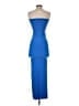Wolford Solid Blue Casual Dress Size S - photo 2