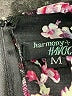 Harmony + Havoc 100% Polyester Floral Black Romper Size M - photo 4