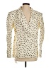 Parentezi 100% Tencel Polka Dots Gold Blazer Size S - photo 1